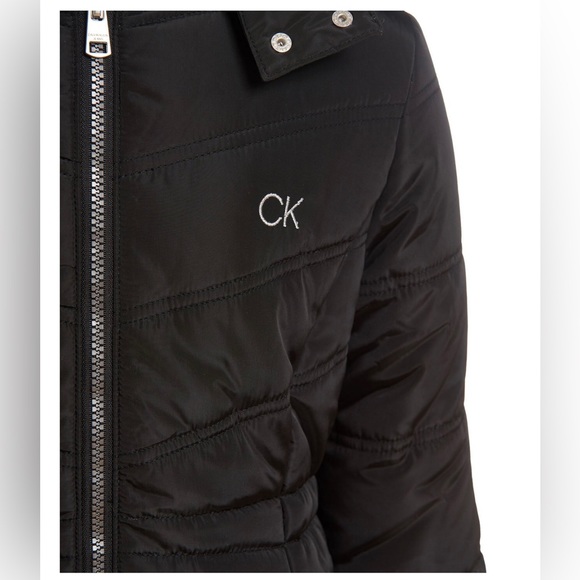 Calvin Klein Toddler/Little Girls Aerial Jacket - Picture 3 of 4
